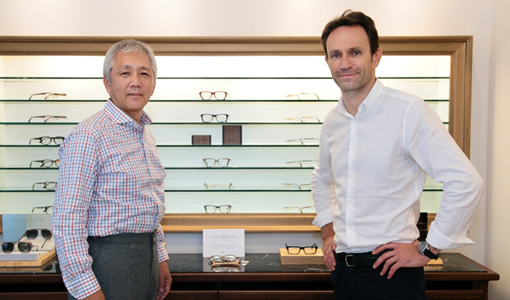 GLASSFACTORY代表取締役社長 / 乾昌行 ・GOLD&WOOD INTERNATIONAL SALES MANAGER / Guillaume Senecaut